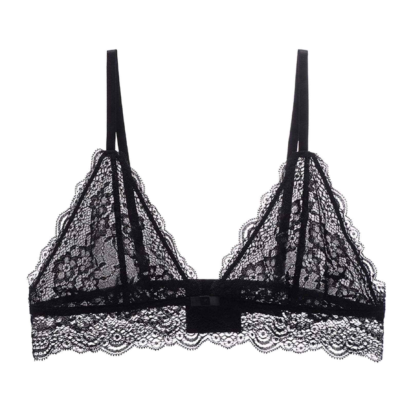 Cute black bralette sales