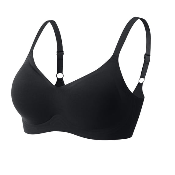 Womens Lace Bralettes Woman Bra Without Underwire Vest Plus Size Lingerie Underwire Nursing Bras V-Neck Padded Bra Feature Hook and Eye Closure No Underwire Bra Style Y-102 L