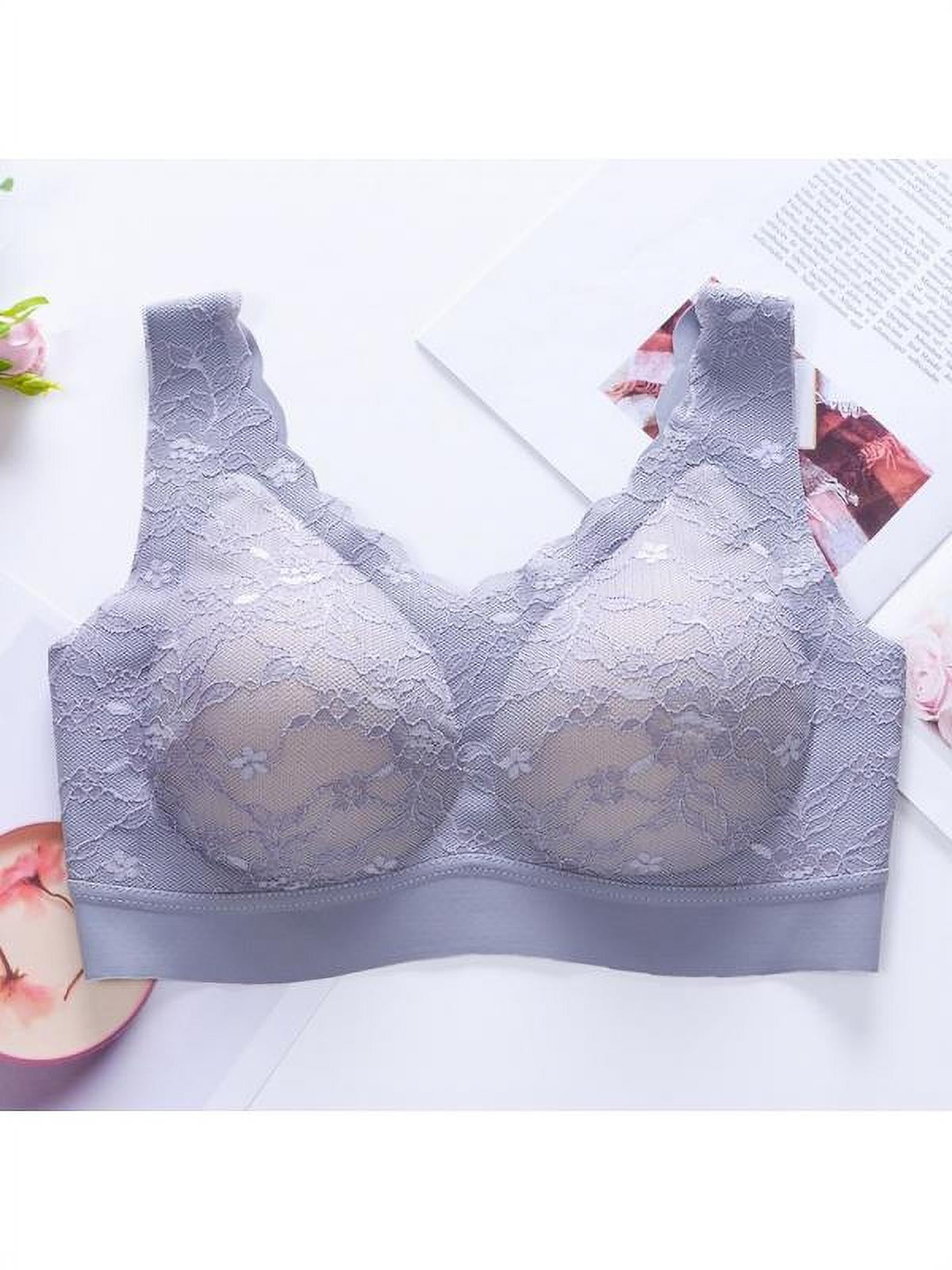 Lace Bralettes for Women Padded Sports Bra Seamless Women’s Tank Tops Wirefree Comfort Yoga Cami