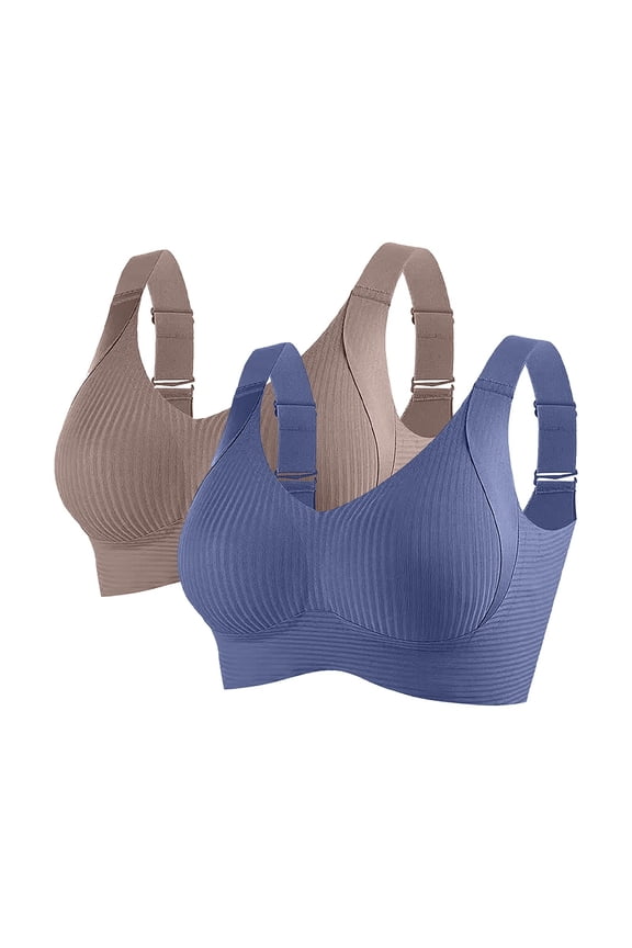 Lace Bralettes for Women Plus Size Push Up Seamless Comfort Sports Bra Big Breast Women Lightly Lined Soft Padded Comfy Supportive Bralettes