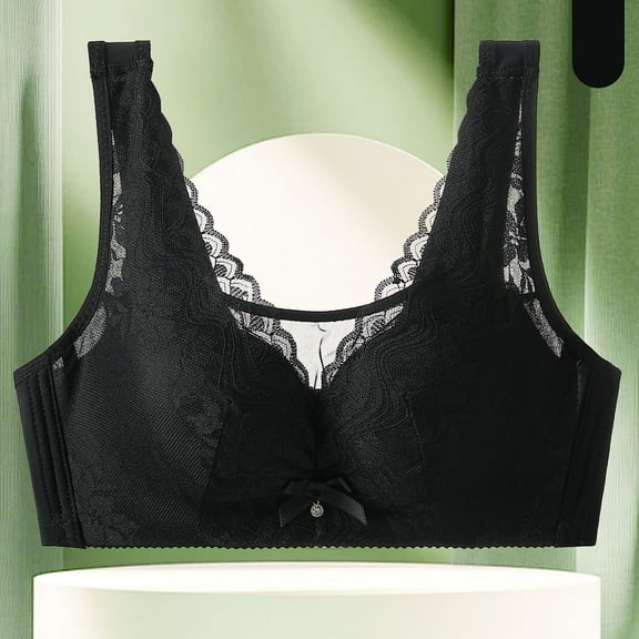 Lace Bralettes for Women V Wireless Bras Push Up Bra Comfortable Tshirt Bras