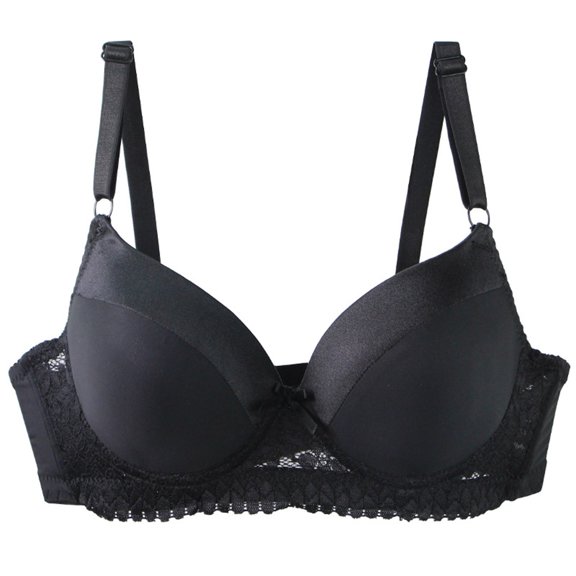 Lace Bras for Women Plus Size High Support Padded Full Coverage Big Busted Women Minimizer Bras 75B-95B