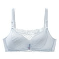 thumbnail image 1 of Lace Bras for Women Push Up Wireless Bras Seamless Bralette Everyday Comfortable Padded Bra Adjustable Strap, 1 of 2