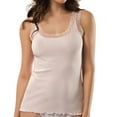 thumbnail image 1 of Lace Camisole Tank Tops for Women, Durable Comfy Soft Stretch Cotton Basic Cami (Pink, Medium), 1 of 3