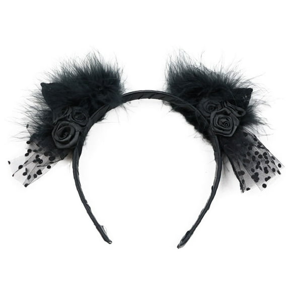Lace Cat Ears Headband