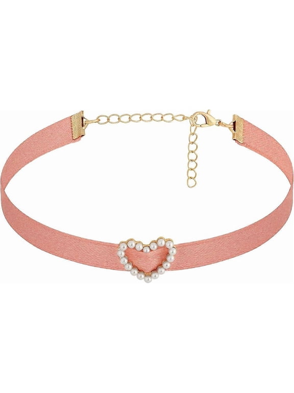 Lace Chain Shiny Pendant Choker Necklace Jewelry For Women, Simple Necklaces Accessories Gifts For Women Trendy Stuff