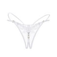 thumbnail image 1 of Lace Crotchless Lingerie Women's Sexy Underwear with Adjustable Closure Fashionable for Home Wear and Leisure Activities, 1 of 2