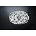 thumbnail image 1 of Lace Doily Table Runners Dresser Scarf Embroidered Flowers, 1 of 2