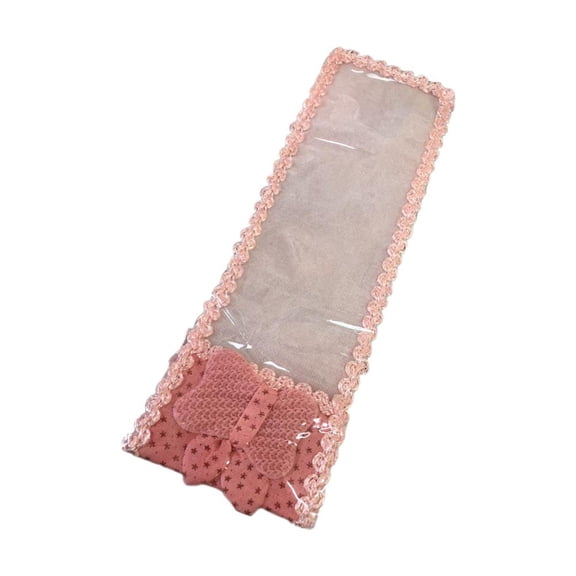 Lace Fabric Remote Control Cover Dustproof Protective Sleeve for TV Air Conditioner Remote
