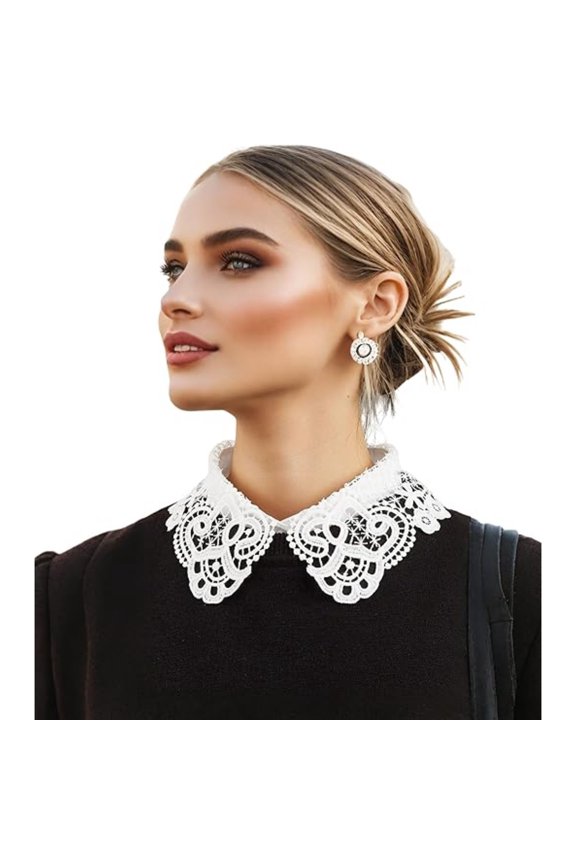Lace Fake Collar Detachable Half Shirts for Women