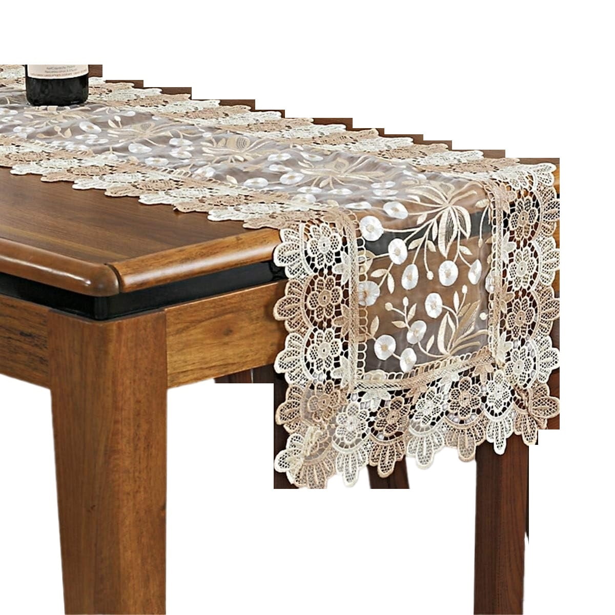 Battenburg Lace Dresser Scarves