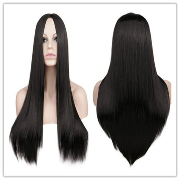 Lace Front Wigs 200% Density Lace Front Wig Pre Plucked Glueless Wigs Straight Black Synthetic lace front wig HD Lace Frontal Wigs natural Lace Closure Wigs for