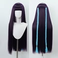 thumbnail image 1 of Lace Front Wigs 200% Density Lace Front Wig Pre Plucked Glueless Wigs Straight Black Synthetic lace front wig HD Lace Frontal Wigs natural Lace Closure Wigs for, 1 of 5
