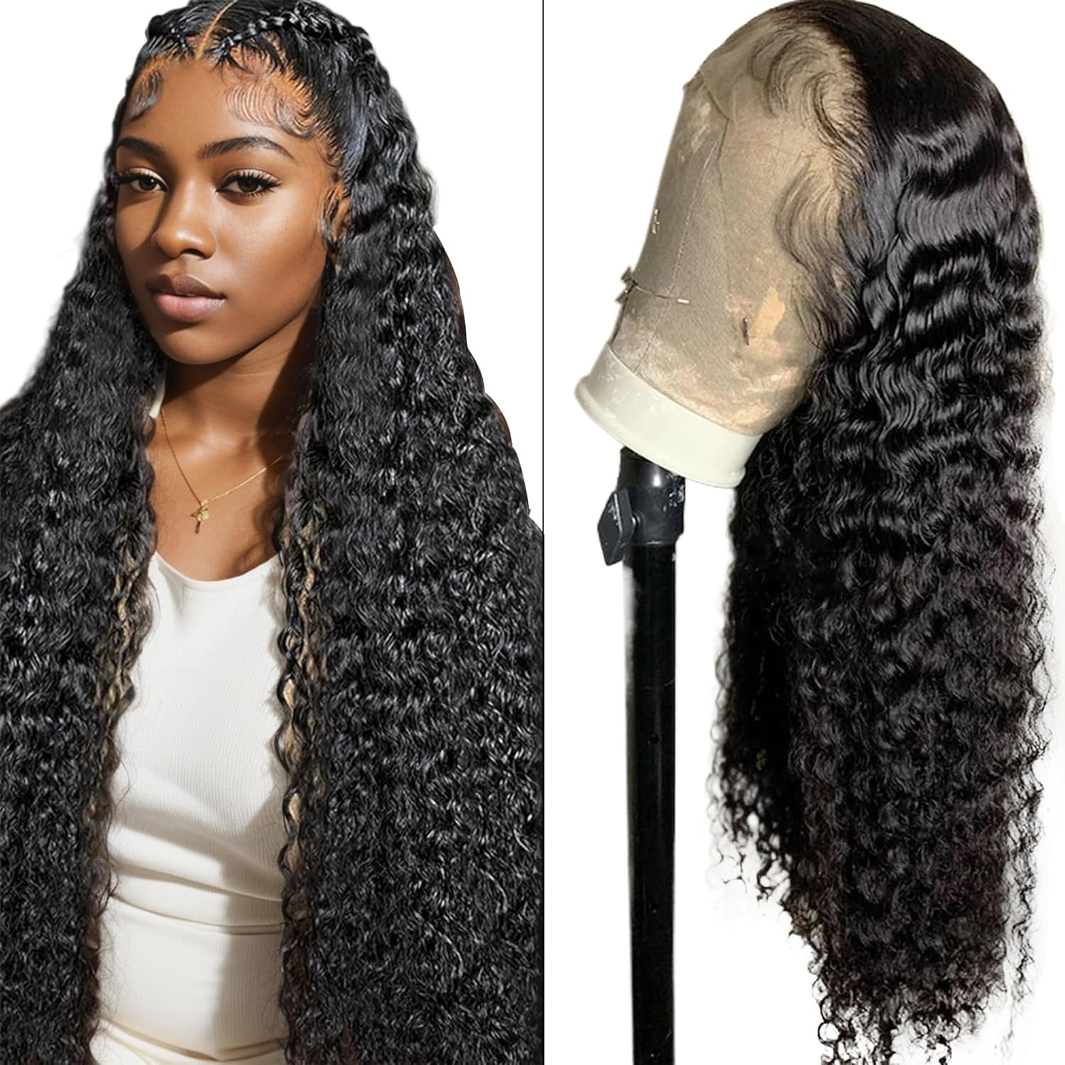 Lace Front Wigs Human Hair: 13x6 Wigs Human Hair, 180% Density HD Lace ...