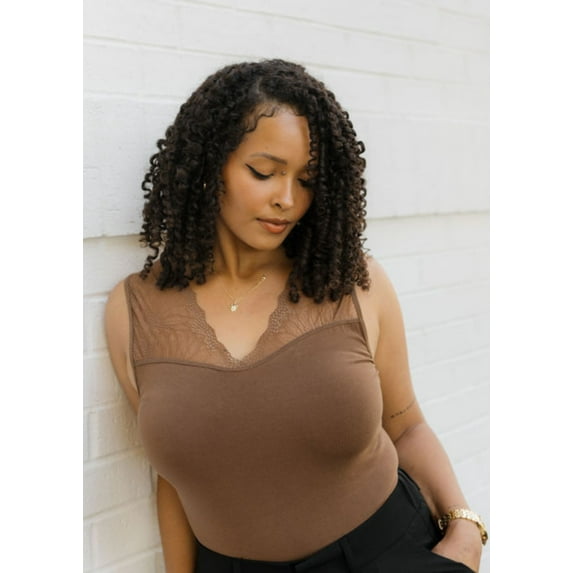 Lace Inset Top
