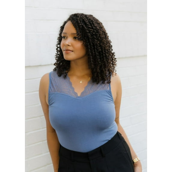 Lace Inset Top