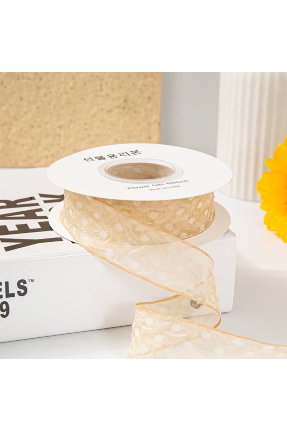 Lace Jacquard Embroidery Hollow Lace Ribbon DIY Bow Hair Accessories Flower Packaging Straw Hat Clothes Edge Ribbon, Lace