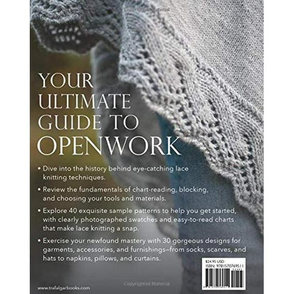 Pre-Owned Lace Knitting: 40 Openwork Patterns, 30 Lovely Projects, Countless Ideas & Inspiration (Hardcover) by Denise Samson