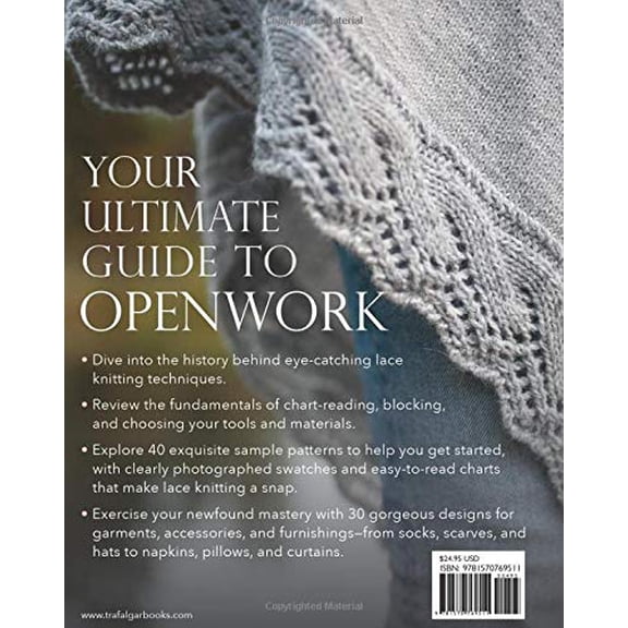 Pre-Owned Lace Knitting: 40 Openwork Patterns, 30 Lovely Projects, Countless Ideas & Inspiration (Hardcover) by Denise Samson