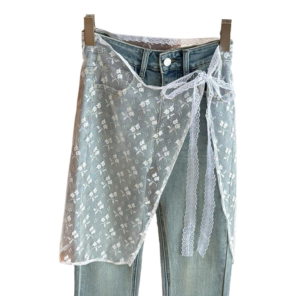 パンツ LACE WRAP SKIRT WITH PANTS Ameri（アメリ）の「LACE WRAP SKIRT WITH PANTS（その他パンツ