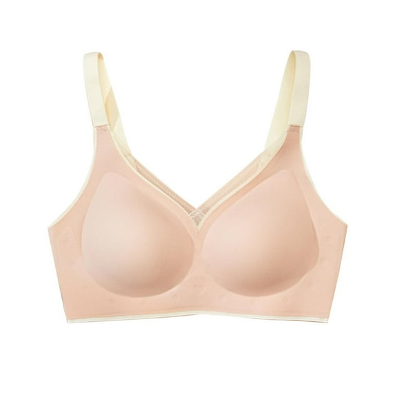 Lace Lift Bras for Women No Underwire Seamless Bralettes Push Up Wireless Bra Breathable Full Coverage V Neck Bralettes