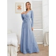 thumbnail image 1 of Lace Long Sleeve Prom Wedding Dress Backless, 1 of 8