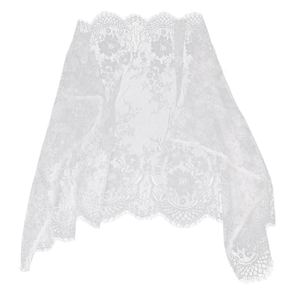 Lace Mantilla Veil Soft & Comfortable Exquisite Floral Design for Head Covering for Women Girls Catholic Church Veils