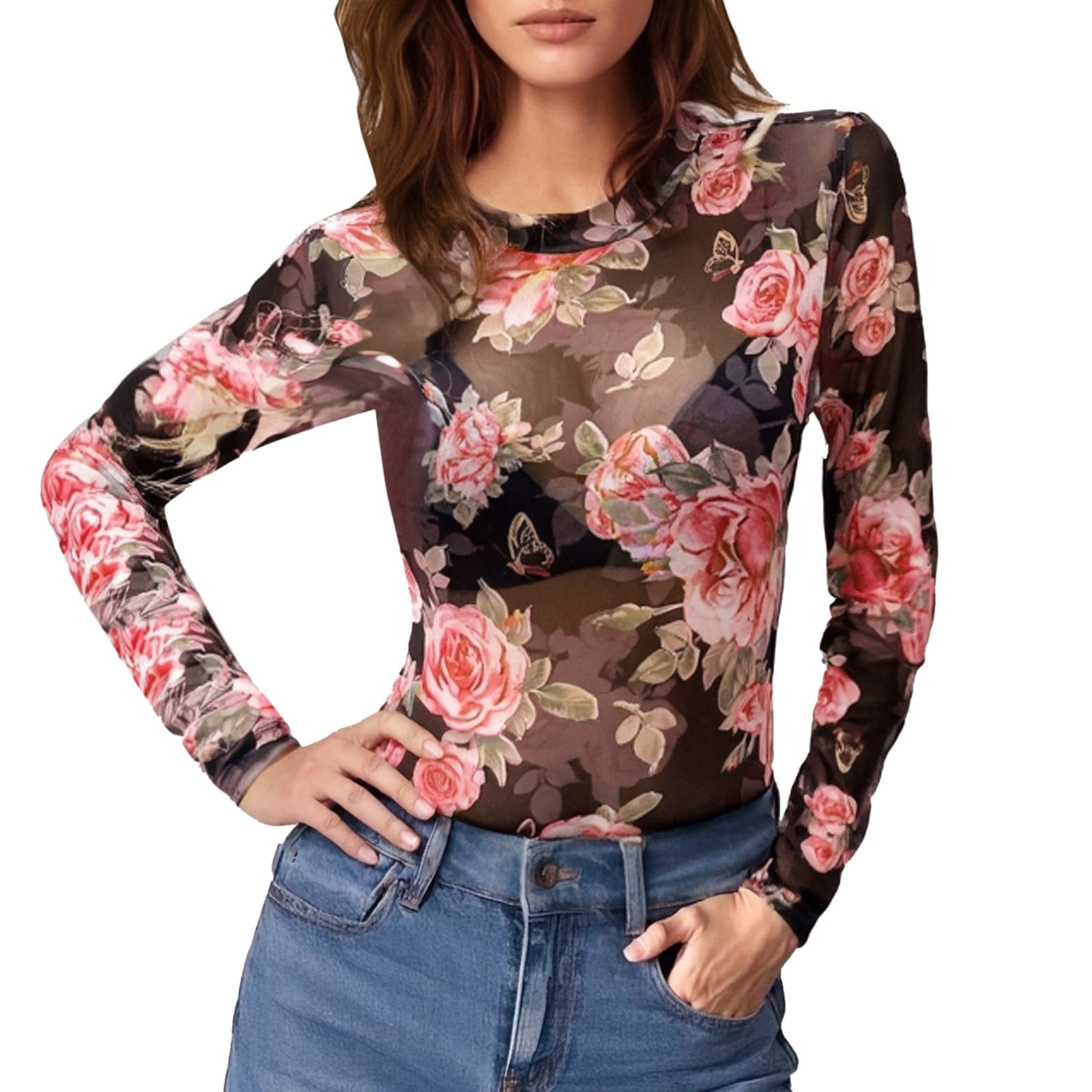 Soft See Through Tee (加購$178)