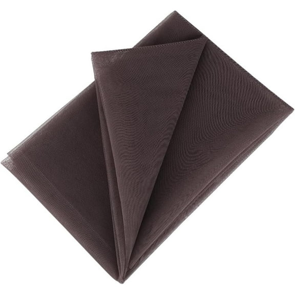 Lace Net for Making Wig Caps Foundation Wig Accessories Lace Closure Hair Net for Lace Front Wigs Brown DIY