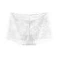 thumbnail image 1 of Lace Panties for Women Sheer Floral Lace No Show Underwear High Waist Underpants Panty Cute Underwear for Women White M, 1 of 5