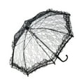 thumbnail image 1 of Lace Parasol Umbrella Bride Wedding Fashion Decoration Umbrella Vintage Floral Embroidery Umbrella for Tea Party Cosplay, 1 of 19