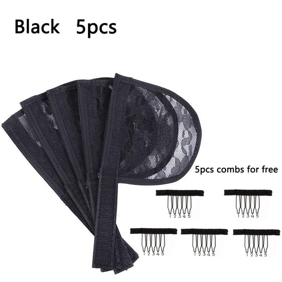 Lace Ponytail Base-Large Hair Net for Making Ponytails-Lace Ponytail Net with Magic Buckle-Ponytail Extension Base for Women