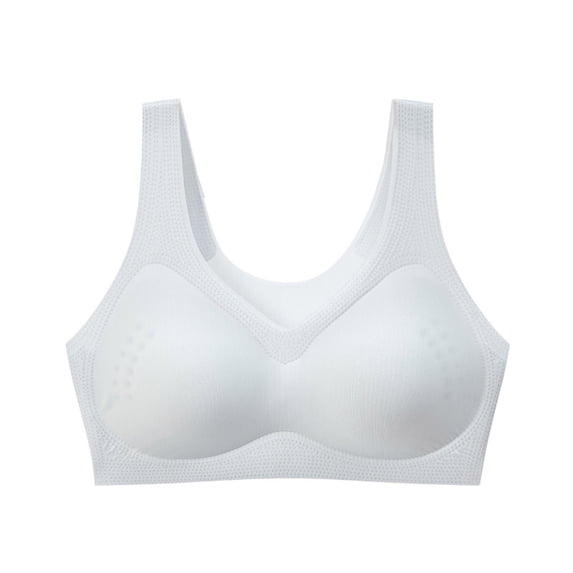 Lace Push up Bra Women Back-Smoothing Bra Feature V-Neck Training Bra Style W-949 Gray 3XL