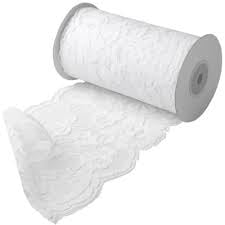 Lace Ribbon Collections-Ivory,5-1/2 Inch