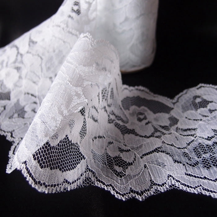 Lace Ribbon Collections-White,1 Inch