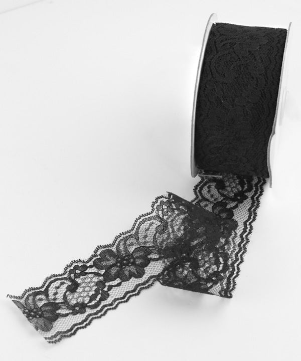 Lace Ribbon Collections-White,14 Inch