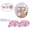 thumbnail image 1 of Lace Ribbon Trim Embroidered Sewing Lace Trim, Daisy Flowers Ribbon Applique Fabric for Decorations Crafts Supplies, 6 Yards (White), 1 of 6