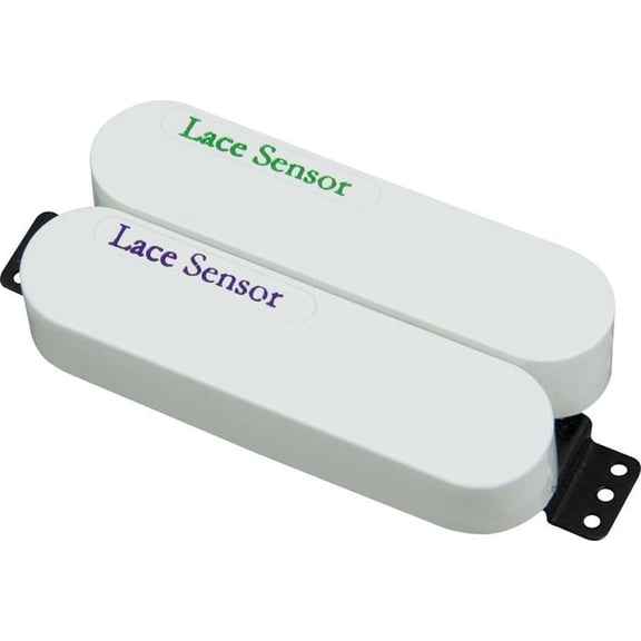 Lace Sensor Dually Purple/Emerald pickup - white
