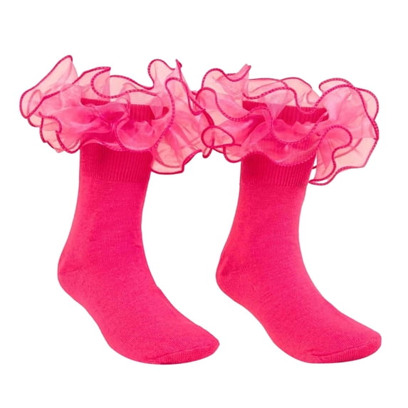 Lace Slim Pure Color Combed Edge Socks for Children Girls Style Student Dance Socks 6 18 Cotton Socks