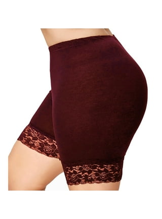 MANIFIQUE 3 Pack Women Slip Shorts for Under Dresses Anti Chafing