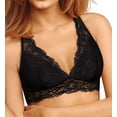 thumbnail image 1 of Lace-T-Back Bralette - Black - S, 1 of 2