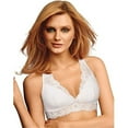 thumbnail image 1 of Lace-T-Back Bralette - White - XL, 1 of 2