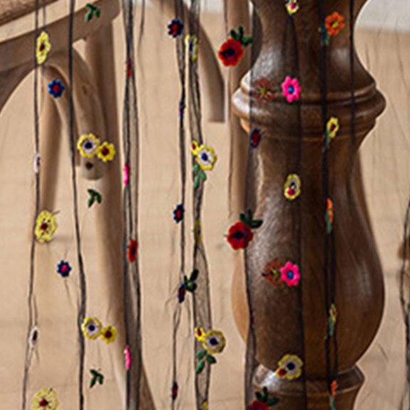 Lace Tablecloth For Special Occasion Champagne Embroidery Flower Washable Decorative Runner Perfect For Banquets