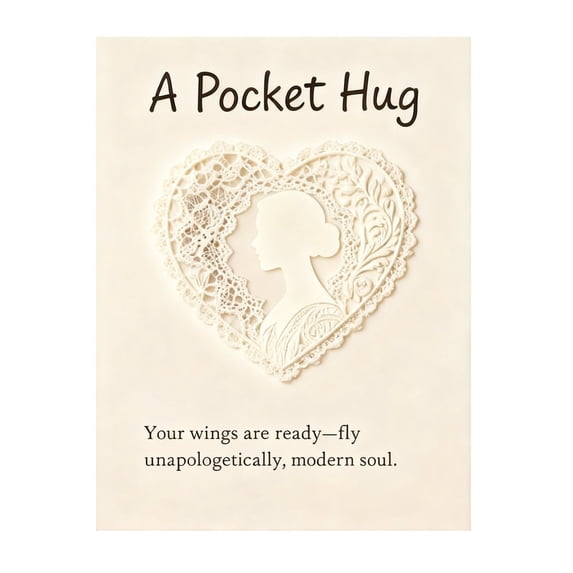 Lace Theme Pocket Hug with Greeting Cards,Long Distance Relationship Gifts,Gifts for Adultfriend Adultfriend,I Love You Gift for Him Her