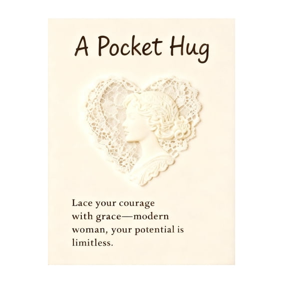 Lace Theme Pocket Hug with Greeting Cards,Long Distance Relationship Gifts,Gifts for Adultfriend Adultfriend,I Love You Gift for Him Her