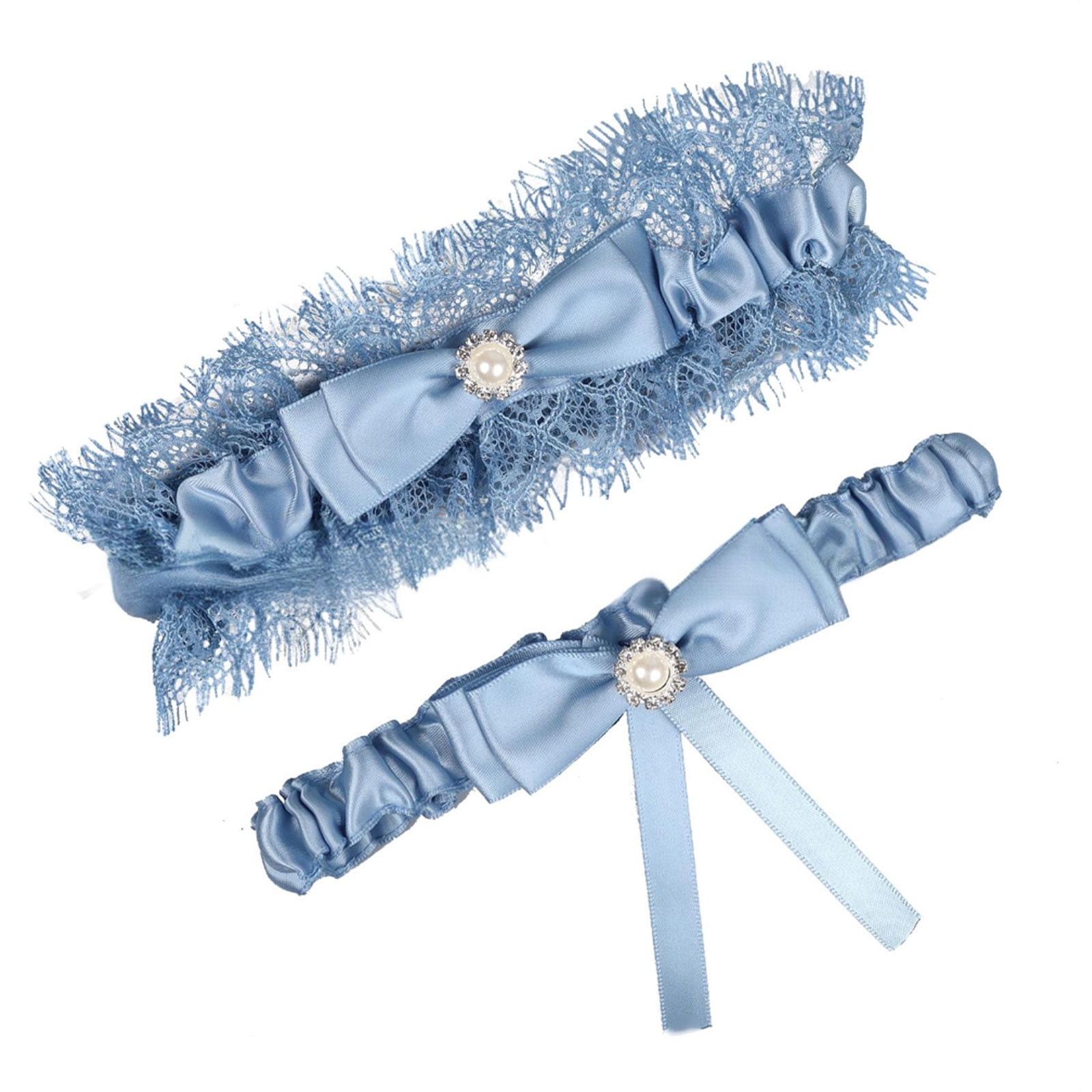 Lace Thigh Chain Bow Leg Garter for Trendy Female Fashion Crystal Leg ...