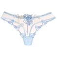 thumbnail image 1 of Lace Thongs for Women Seamless Stretch No Show Underwear Thong Panties, 1 of 5