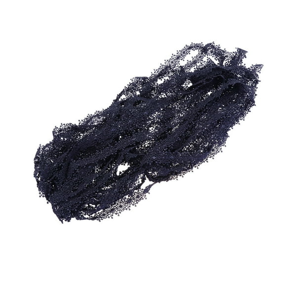 CATIEBYE Black Lace Trim Embellishments for Clothes Wedding Sewing Craft 1 Piece Durable Decorative Fabric Accessory