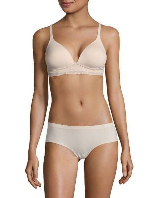 Women's Warner's RO5691A Cloud 9 Wire Free Triangle Bra (Butterscotch 34C)