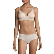 Womens Warners RO5691A Cloud 9 Wire Free Triangle Bra Butterscotch 34C